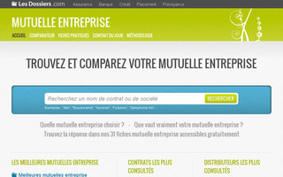 mutuelle-sante-entreprise.lesdossiers.com website preview