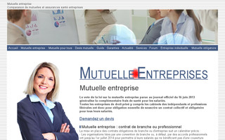mutuelle-entreprise.pro website preview