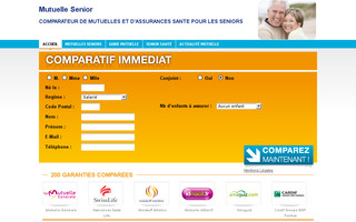 mutuelle-seniors.fr website preview