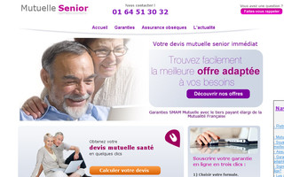 mutuelle-senior.com website preview