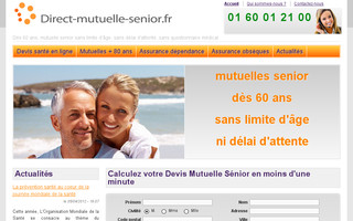 direct-mutuelle-senior.fr website preview