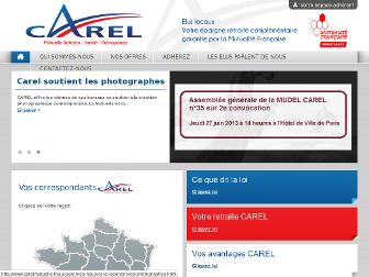carelmutuelle.fr website preview