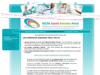 octa-santeretraiteprive.fr website preview