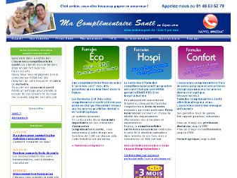 macomplementairesanteenligne.com website preview