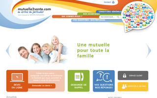 mutuelle2sante.com website preview