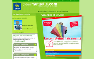 cybermutuelle.com website preview