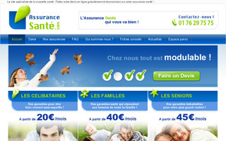 assurance-sante.com website preview