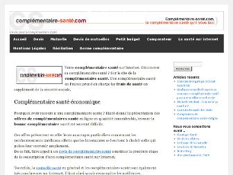 xn--complmentaire-sant-fwbn.com website preview