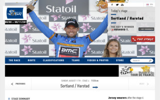 letour.fr website preview