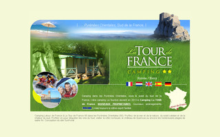 camping-latourdefrance.fr website preview