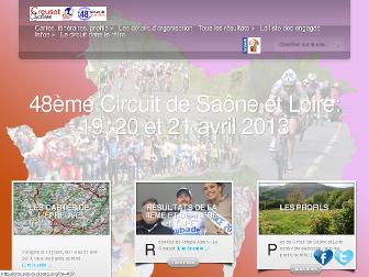 creusot-cyclisme.org website preview