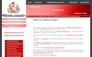 meilleuremutuelle.free.fr website preview