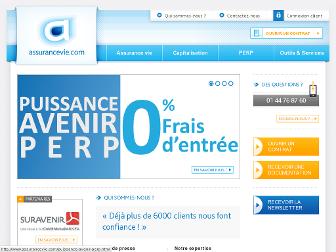 assurancevie.com website preview