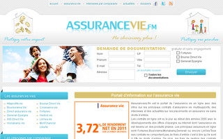 assurancevie.fm website preview