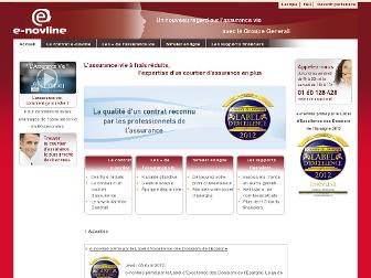 e-novline.fr website preview