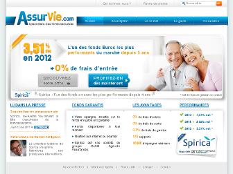 assurvie.com website preview