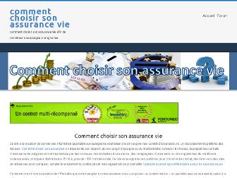 comment-choisir-son-assurance-vie.fr website preview