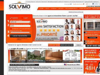 immobilier-saint-laurent-du-var.solvimo.com website preview