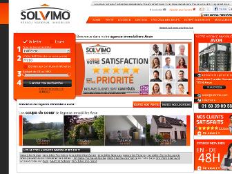 immobilier-avon.solvimo.com website preview