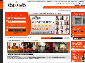 immobilier-saint-etienne.solvimo.com website preview