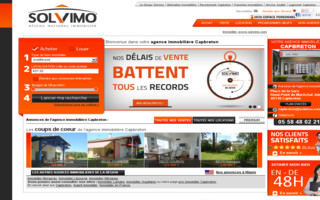 immobilier-capbreton.solvimo.com website preview