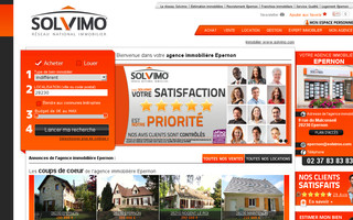 immobilier-epernon.solvimo.com website preview