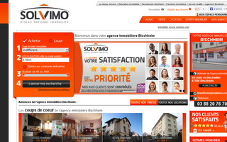 immobilier-bischheim.solvimo.com website preview
