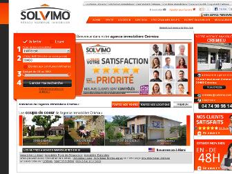 immobilier-cremieu.solvimo.com website preview
