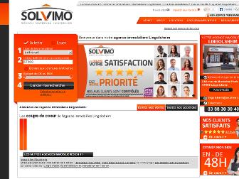 immobilier-lingolsheim.solvimo.com website preview