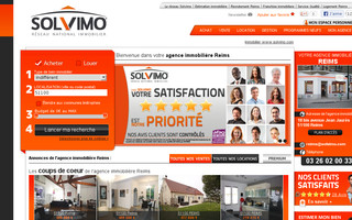 immobilier-reims.solvimo.com website preview