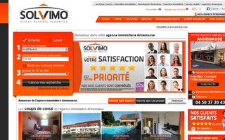 immobilier-annemasse.solvimo.com website preview