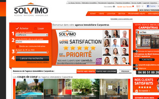 immobilier-carpentras.solvimo.com website preview