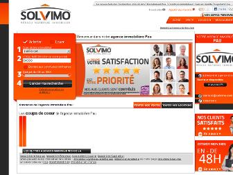 immobilier-pau.solvimo.com website preview