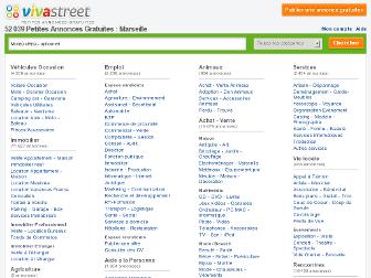 marseille.vivastreet.com website preview