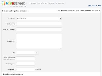 post.vivastreet.com website preview