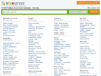 rennes.vivastreet.com website preview