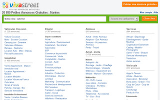 nantes.vivastreet.com website preview