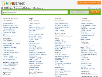 strasbourg.vivastreet.com website preview