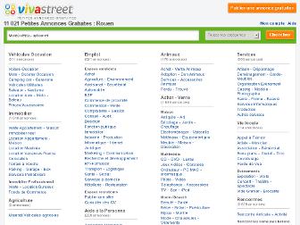 rouen.vivastreet.com website preview