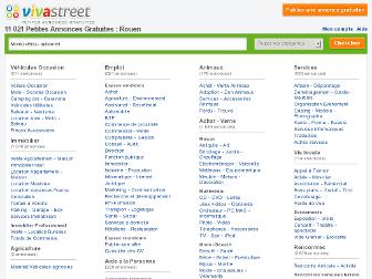 rouen.vivastreet.com website preview