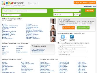 annonces-emploi.vivastreet.com website preview