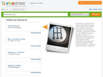 vehicules-occasions.vivastreet.com website preview