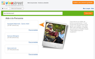 petit-boulot.vivastreet.com website preview