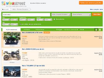 annonce-moto.vivastreet.com website preview