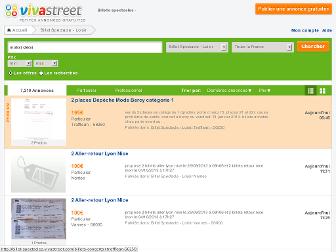 billet-spectacles.vivastreet.com website preview