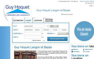 guyhoquet-immobilier-langon.com website preview