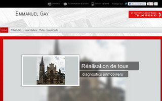 diagnostics-immobiliers-bazas.fr website preview