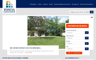 foncia-libourne.com website preview