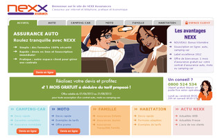 nexx.fr website preview