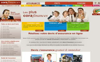 corafinances.fr website preview